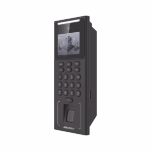 Terminal Facial Min Moe WIFI con Batería de Respaldo Administrable por Smartphone o Nube Acceso y Asistencia 500 Rostros y Lector de Tarjetas MIFARE 3,000 Huellas 3,000 Tarjetas HIK-IA