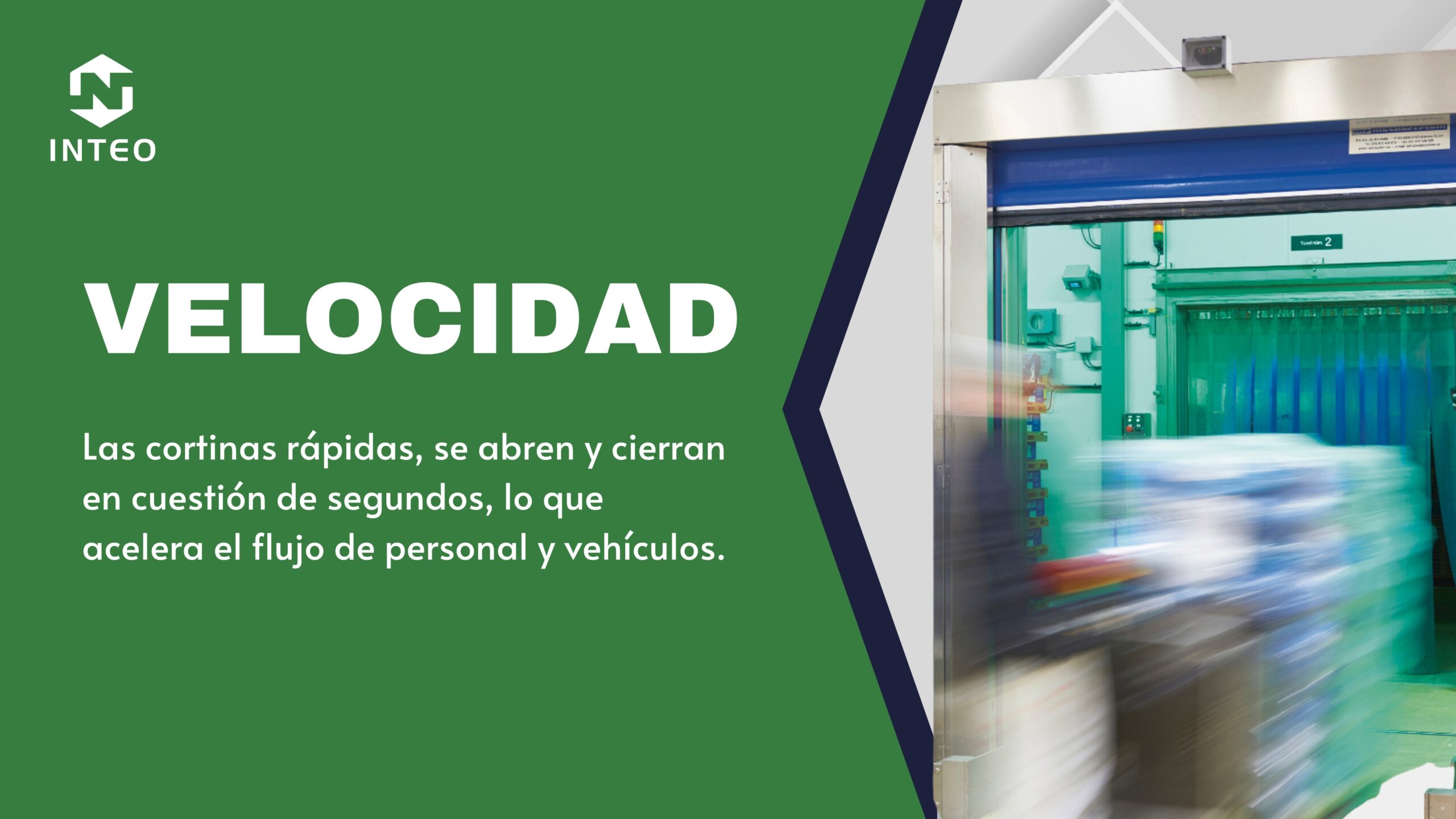 Las cortinas rápidas, se abren y cierran en cuestión de segundos